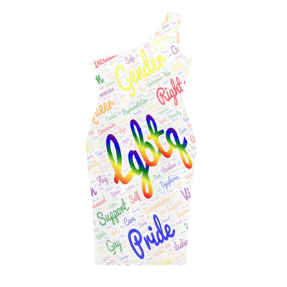 Discover Elegance: Luxtrini's One-Shoulder Slim Dress - LGBTQ