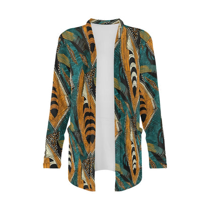 Long-sleeved cardigan jacket