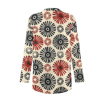 Long-sleeved cardigan jacket