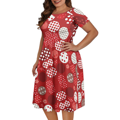 Women's short sleeve dress