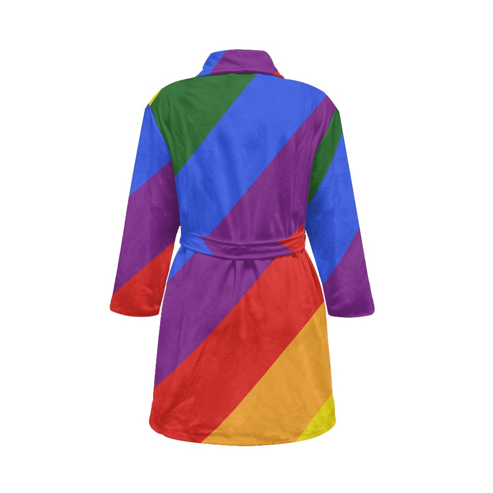 Rainbow Women's bathrobe