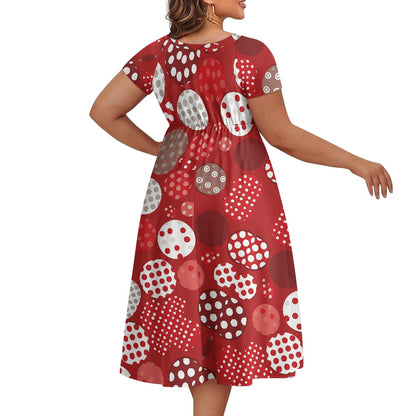 Women's short sleeve dress