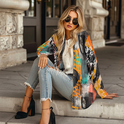 Long-sleeved cardigan jacket