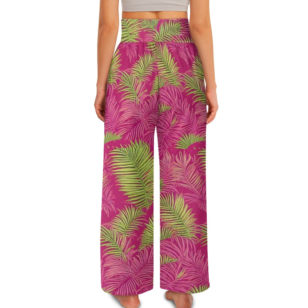 🌺Tropical Escape Wide Leg Pants – Style That Breathes, Comfort That Moves