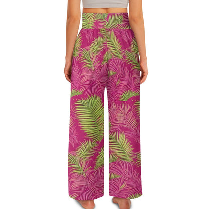🌺Tropical Escape Wide Leg Pants – Style That Breathes, Comfort That Moves