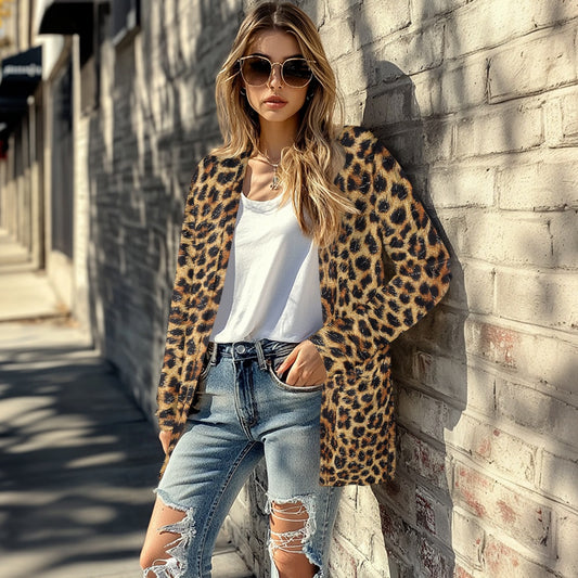 Long-sleeved cardigan jacket