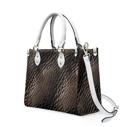 Savanna Luxe: Exotic-Inspired Womens PU Leather Twill Handbag