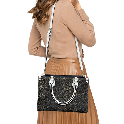 Tactile Sophistication: Designer Women's PU Leather Twill Handbags