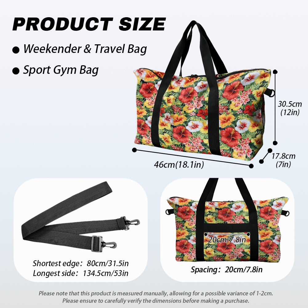 Floral Lightweight luggage