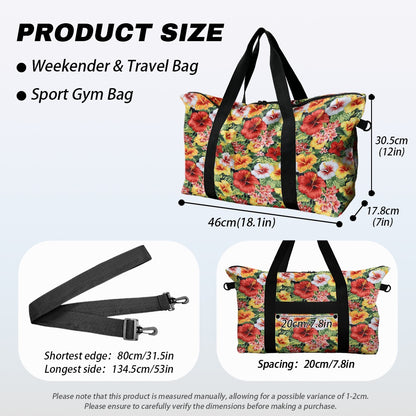 Floral Lightweight luggage