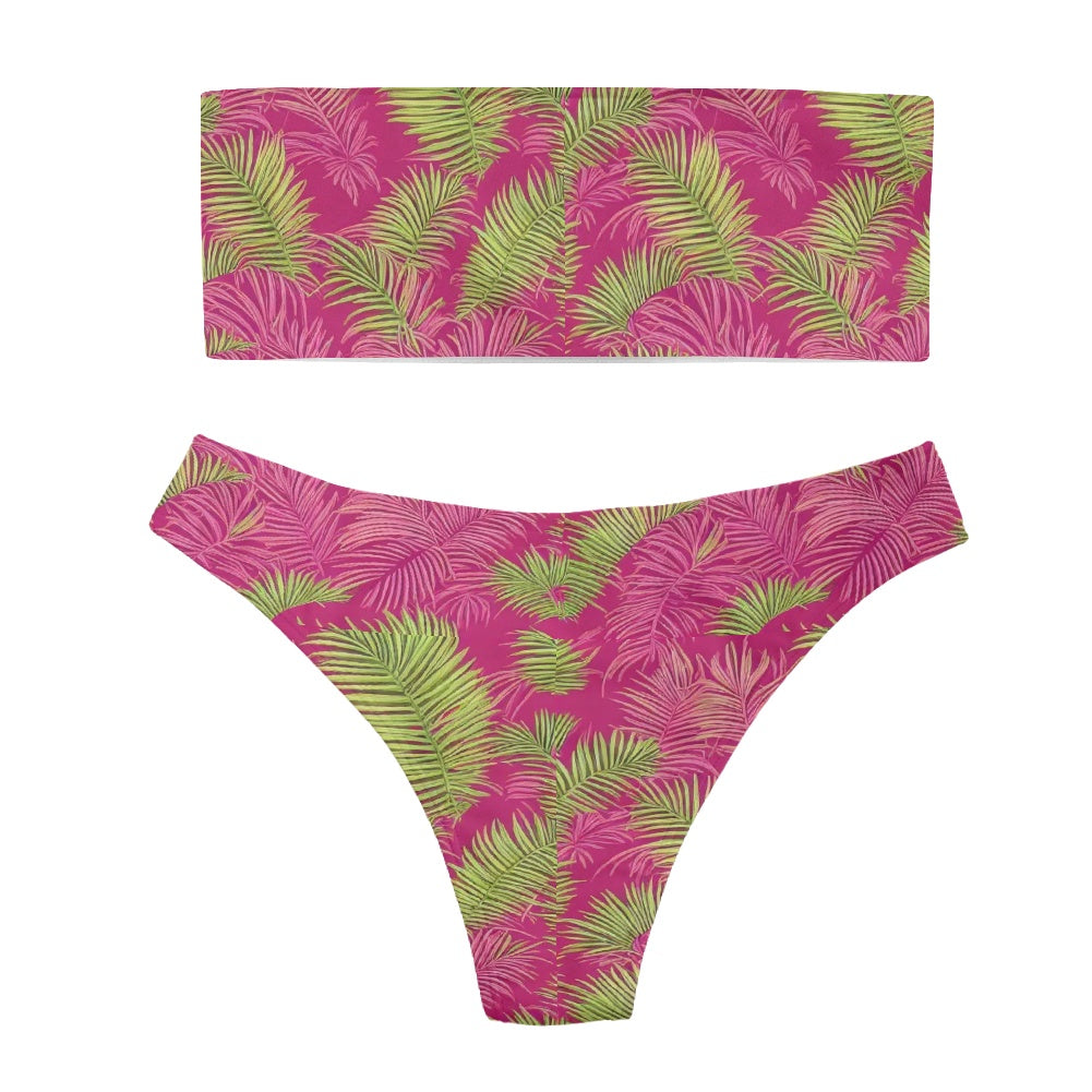 Wrapped-chest Bikini
