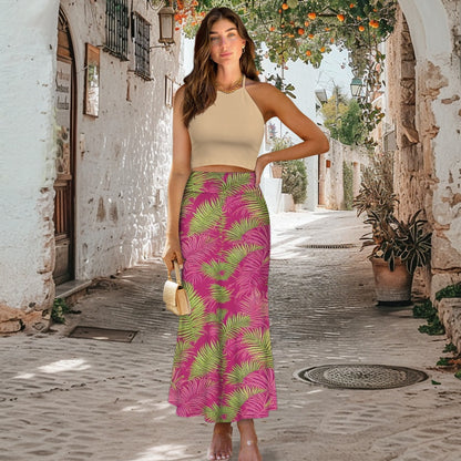 High Waist Long Skirt for Women