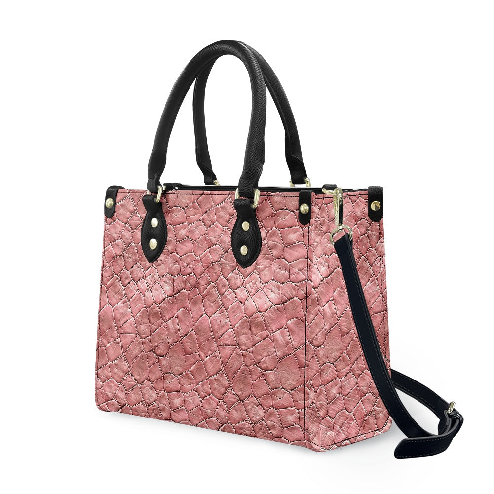 Blush Ping Lambskin Women's PU leather twill handbag