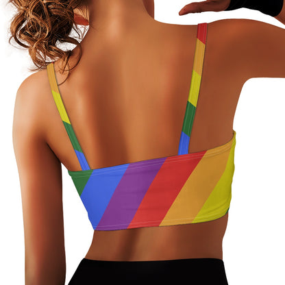 Rainbow Sports Bras