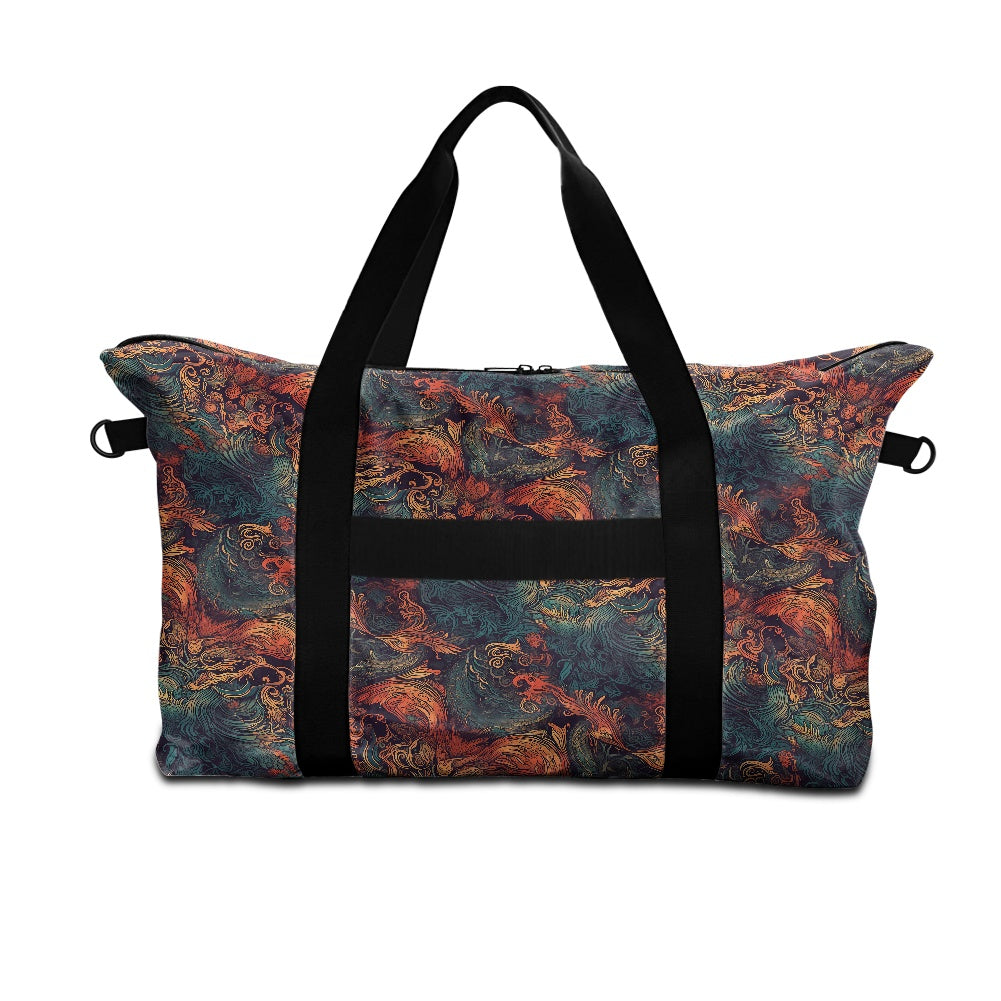 Chinese Dragon and Phoenix Lightweight luggage