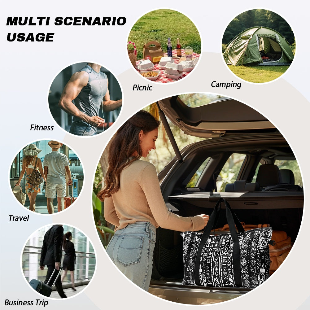 Ethnic African Lightweight luggage