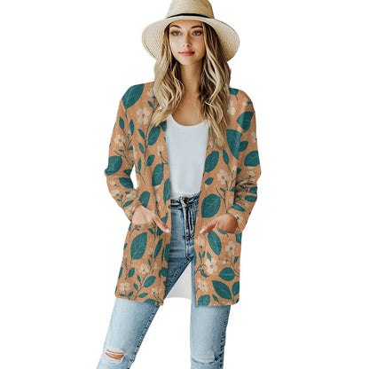 Long-sleeved cardigan jacket