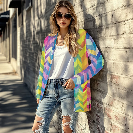 Long-sleeved cardigan jacket