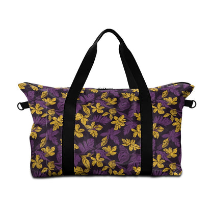 Lauae Purple and Yellow Lightweight luggage white ONESIZE