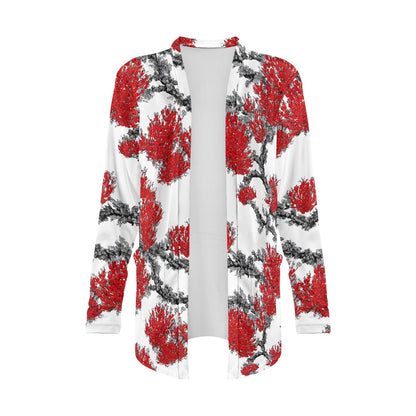 Long-sleeved cardigan jacket