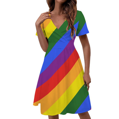 Rainbow Ladies dress
