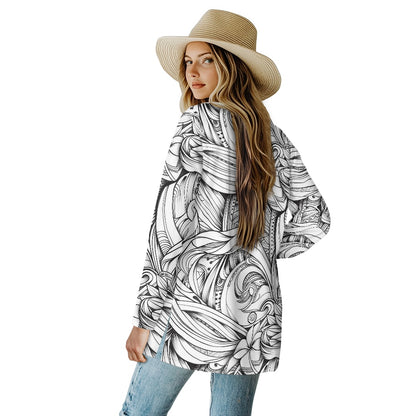 Long-sleeved cardigan jacket