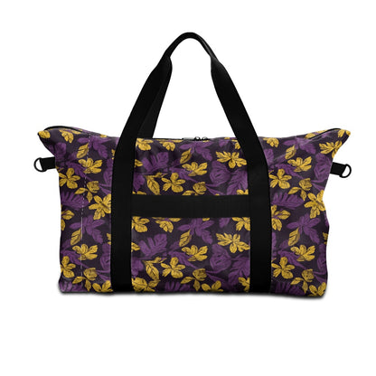 Lauae Purple and Yellow Lightweight luggage