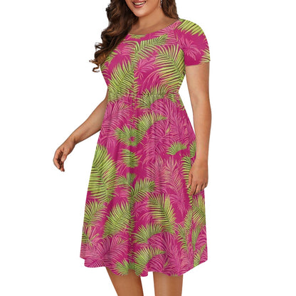 Women's short sleeve dress