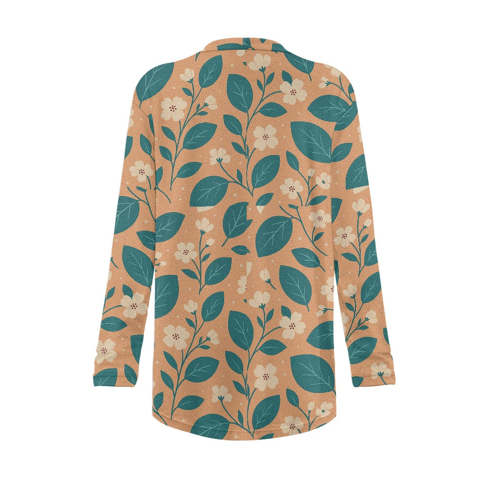 Long-sleeved cardigan jacket