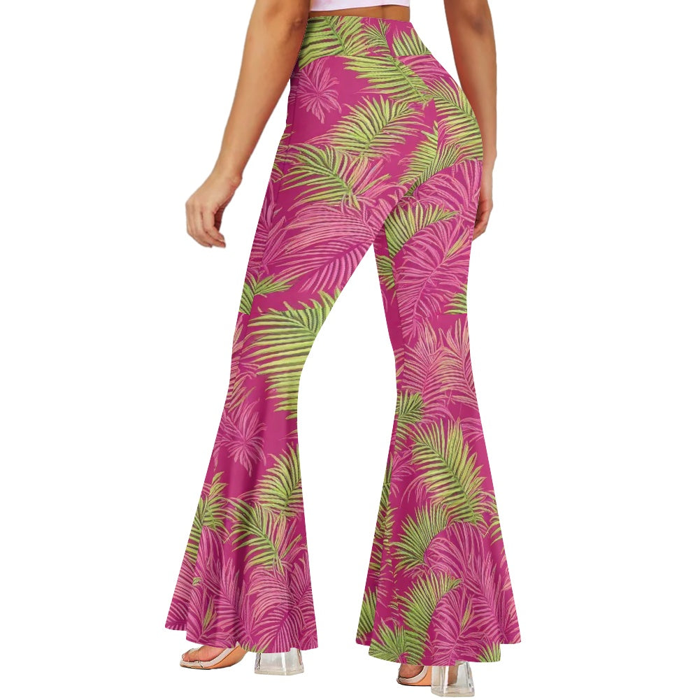 🌺 Tropical Radiance Flared Pants – Feel Fierce. Flow Free