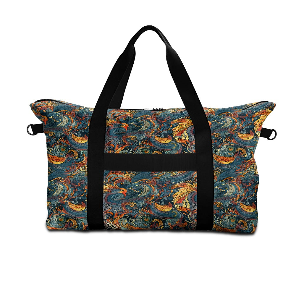 Chinese Dragon and Phoenix Lightweight luggage