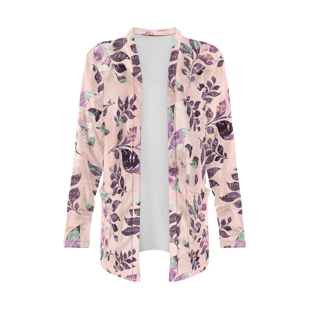 Long-sleeved cardigan jacket