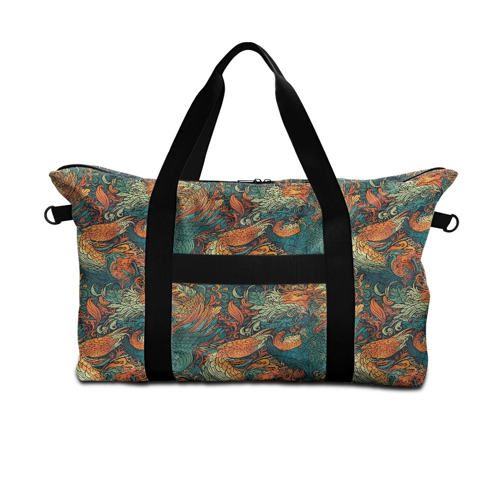 Chinese Dragon and Phoenix Lightweight luggage