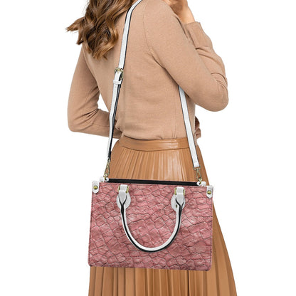 Blush Ping Lambskin Women's PU leather twill handbag