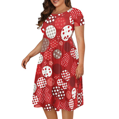 Women's short sleeve dress