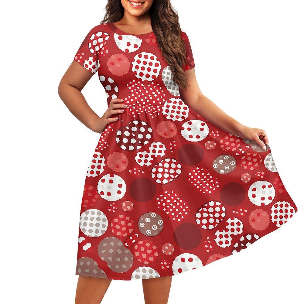 Women's short sleeve dress