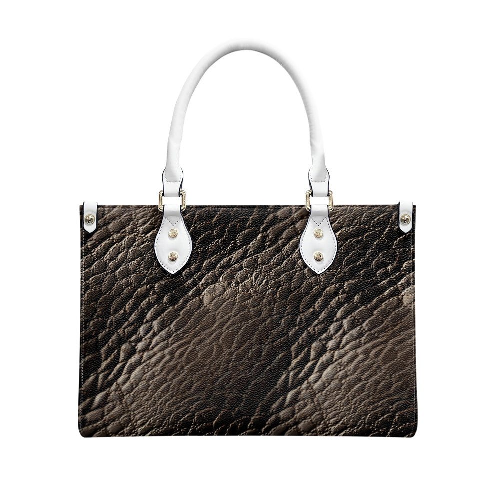 Savanna Luxe: Exotic-Inspired Womens PU Leather Twill Handbag