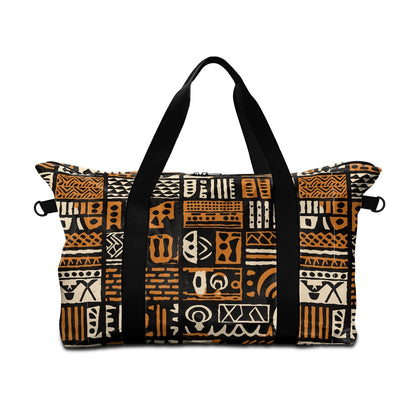 Ethnic African Lightweight luggage white ONESIZE