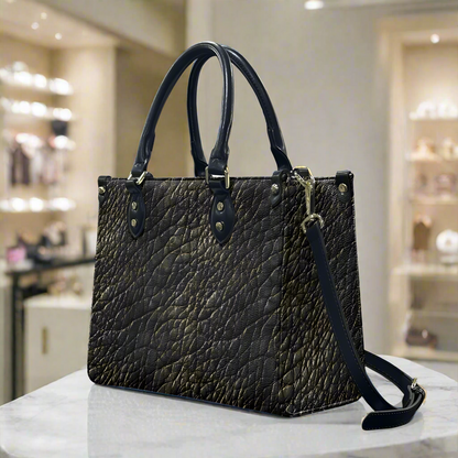 Tactile Sophistication: Designer Women's PU Leather Twill Handbags