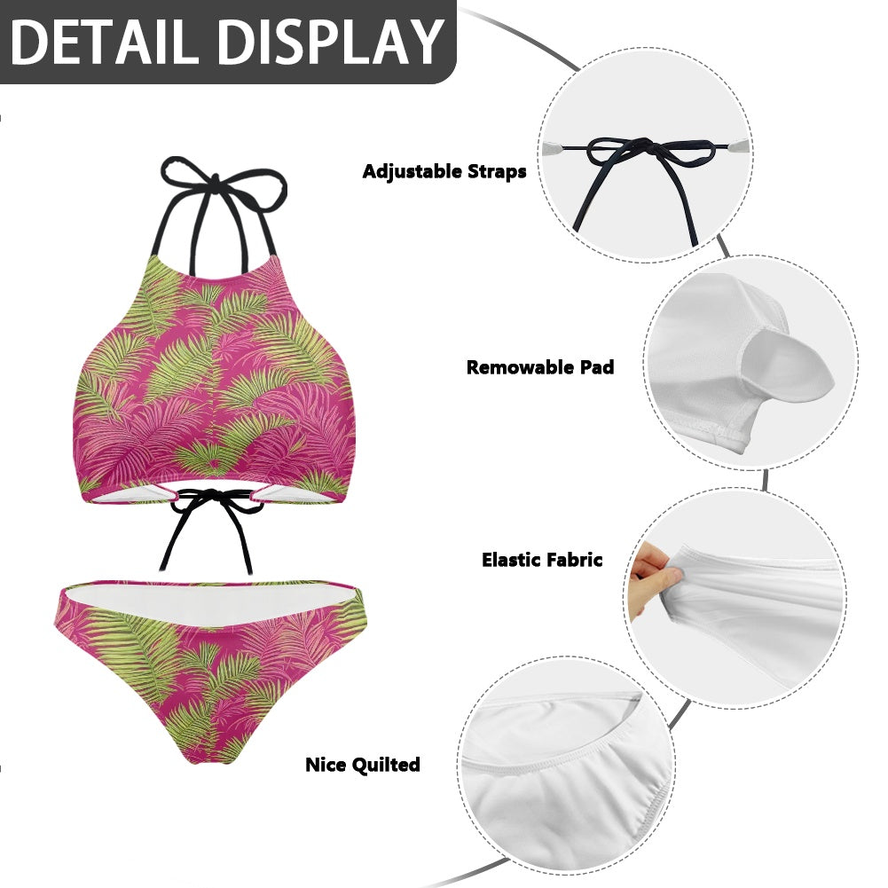 Wrapped-Chest Bikini