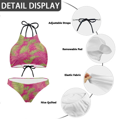 Wrapped-chest Bikini