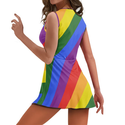 Rainbow Cheerleaders dress