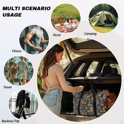 Chinese Dragon and Phoenix Lightweight luggage