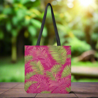 Sago Palm Cloth Tote Bags