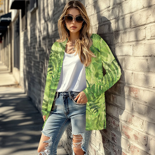 Long-sleeved cardigan jacket