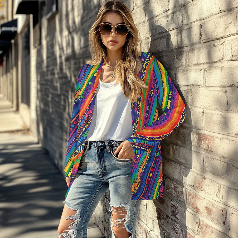 Long-sleeved cardigan jacket