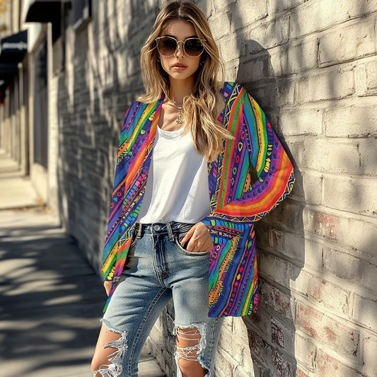 Long-sleeved cardigan jacket