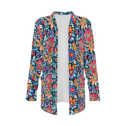 Long-sleeved cardigan jacket
