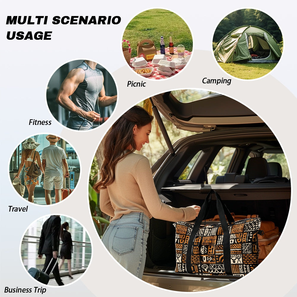 Ethnic African Lightweight luggage