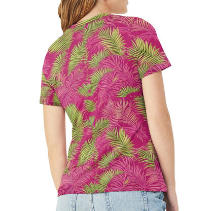 Ladies round neck T-shirt